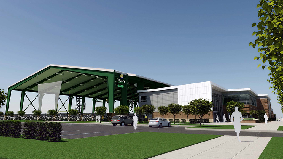 uab football ops legacy pavilion