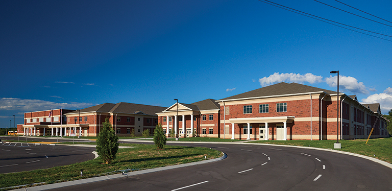 Mill Creek Elementary+Middle School Exterior