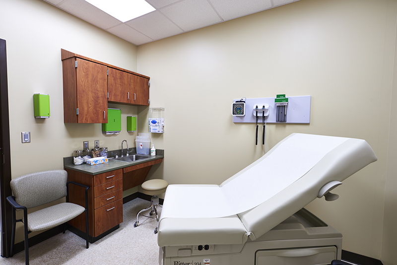 Merit Health Madison patient room