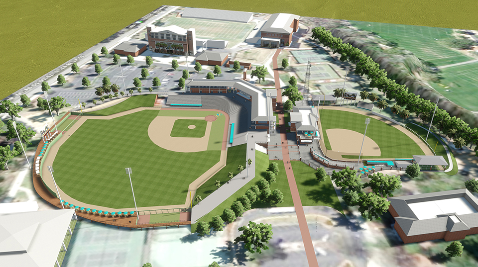 CCU baseball and softball renderings 1 web