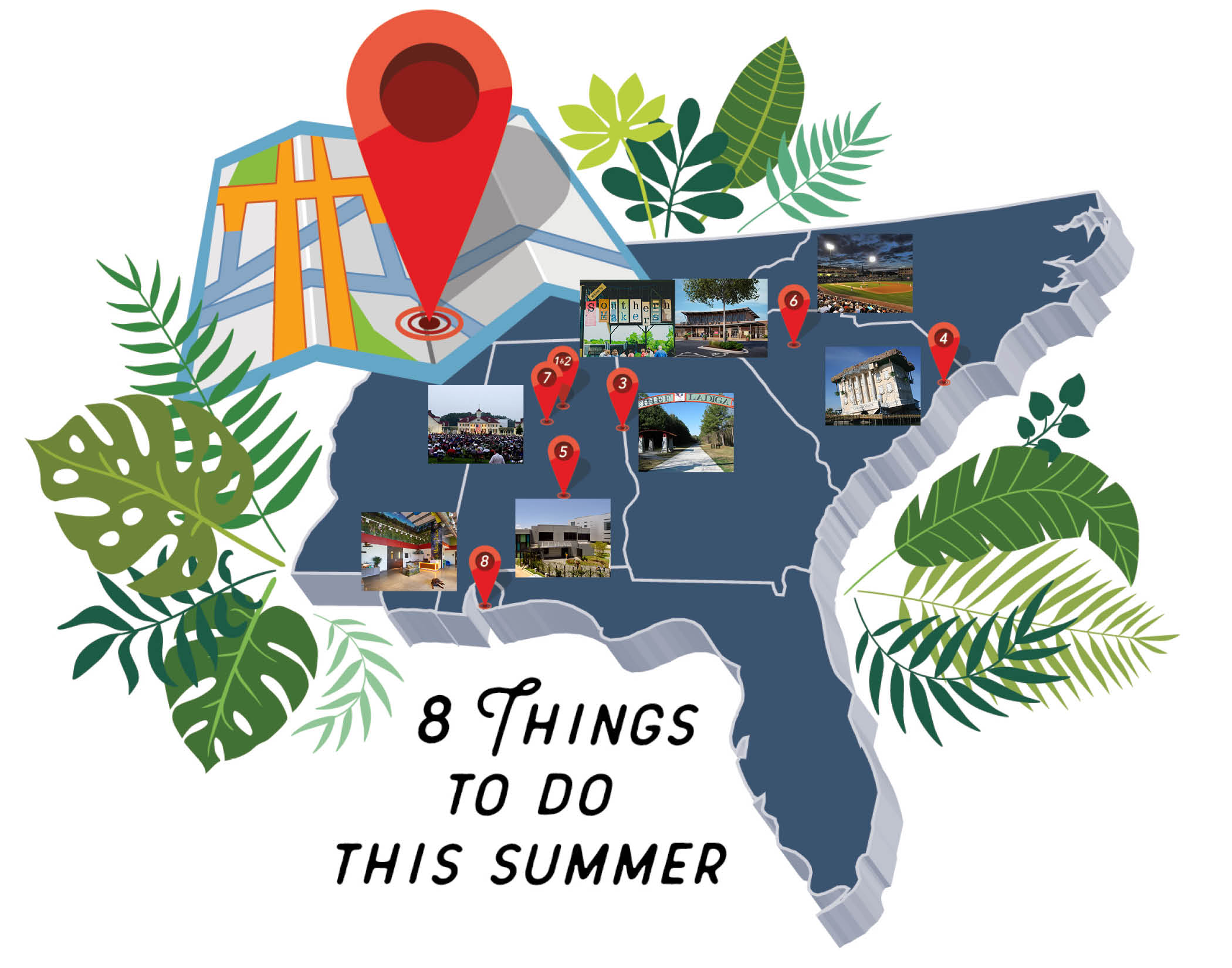 8 Things To Do This Summer Graphic