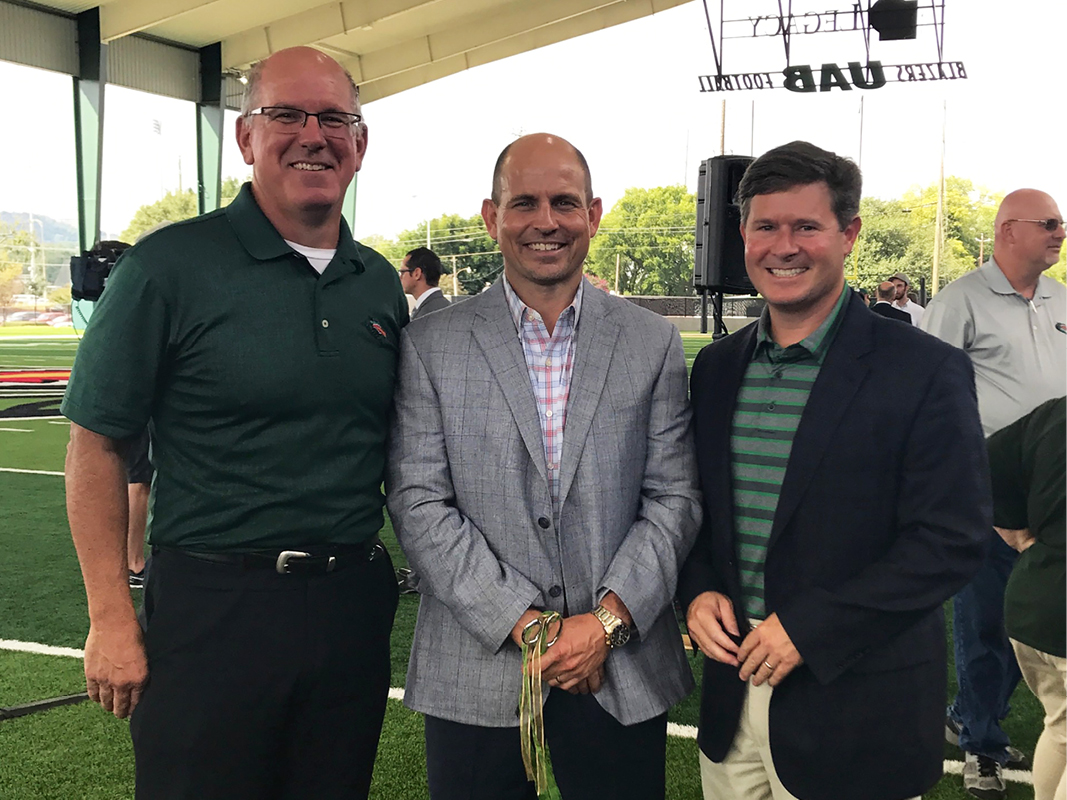 UAB Football Ops + Legacy Pavilion Yann Coach Clark Jeffrey