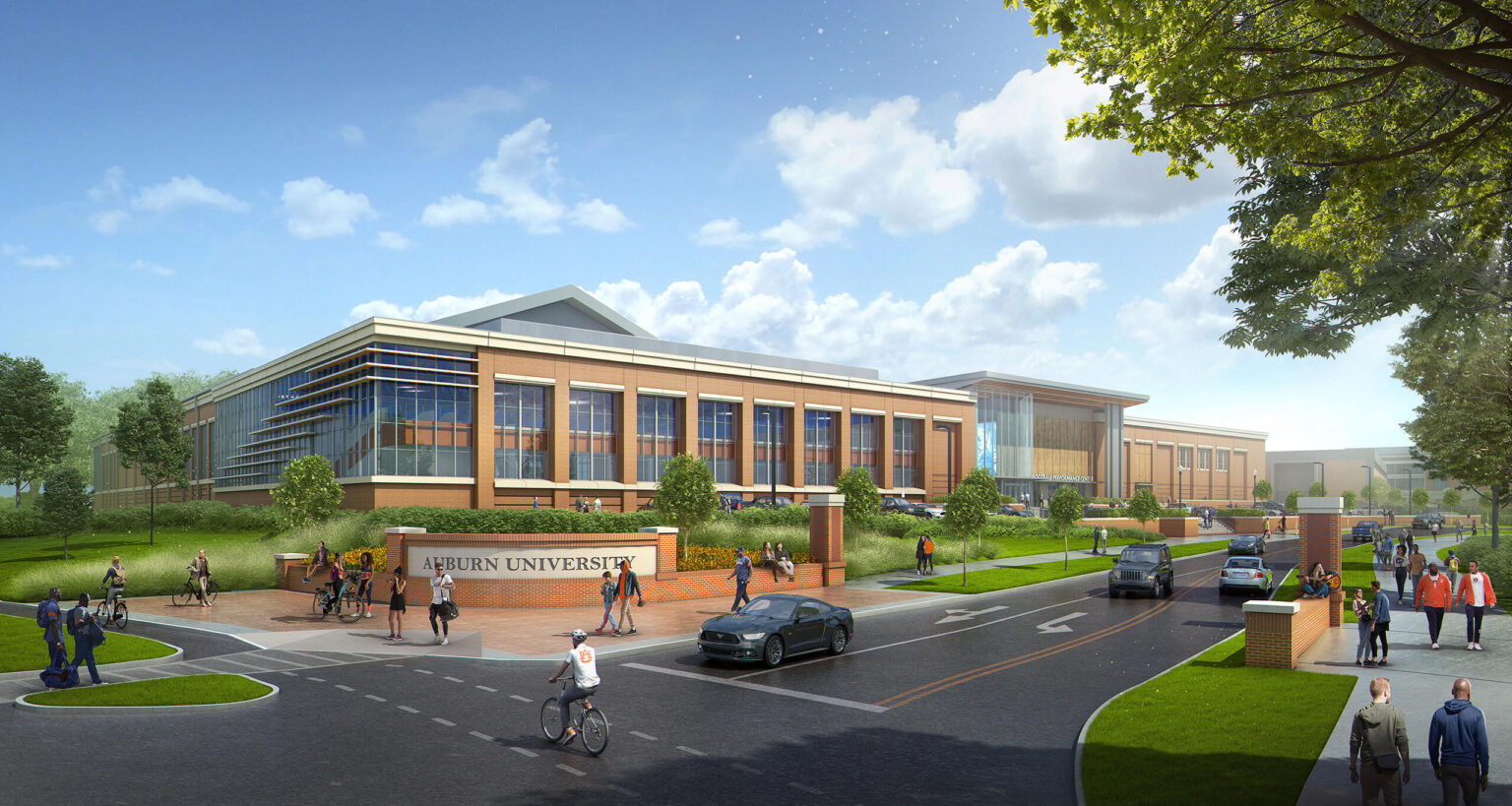 Auburn University Football Performance Center GMC Network