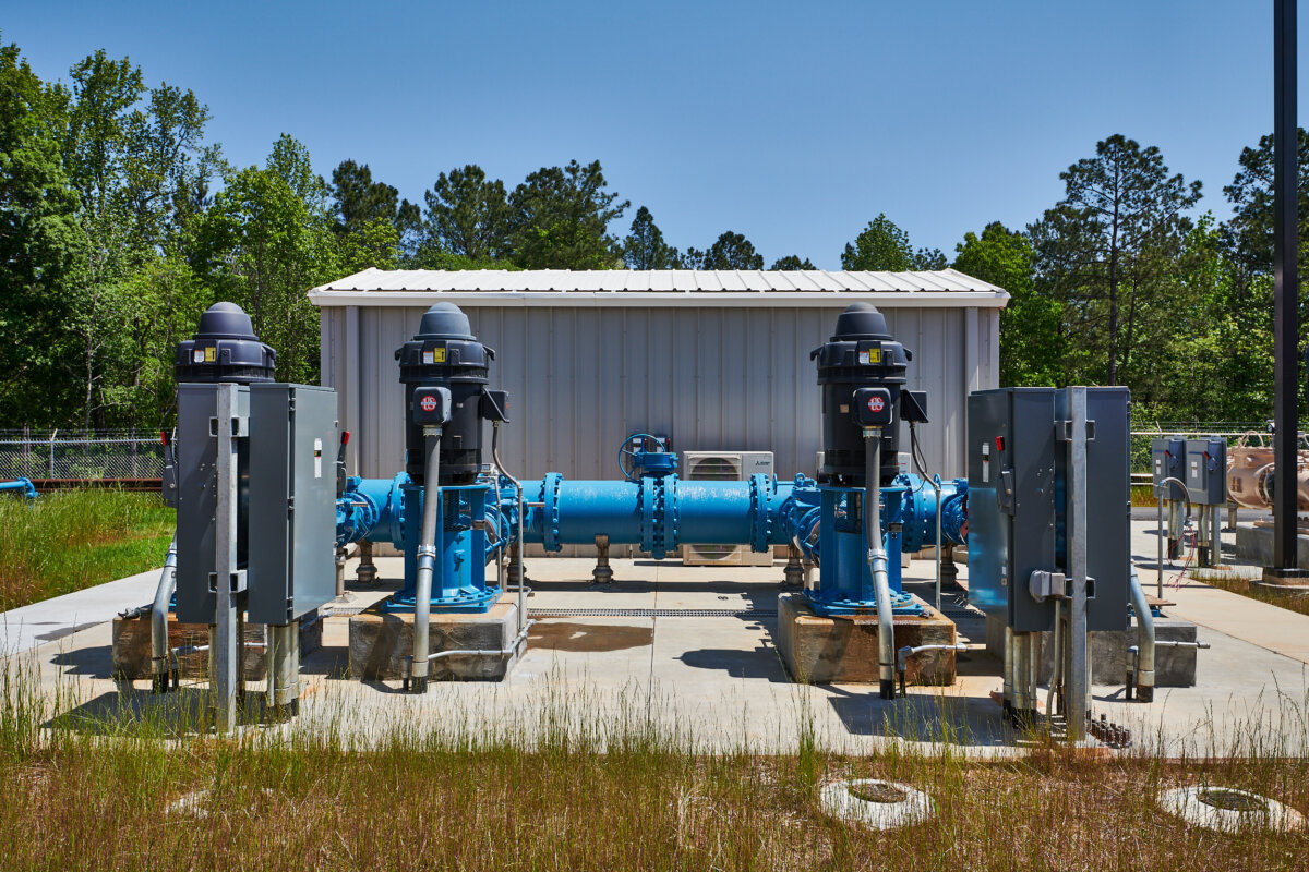 Lake Greenwood Water Treatment Facility and Raw Water Intake GMC Network