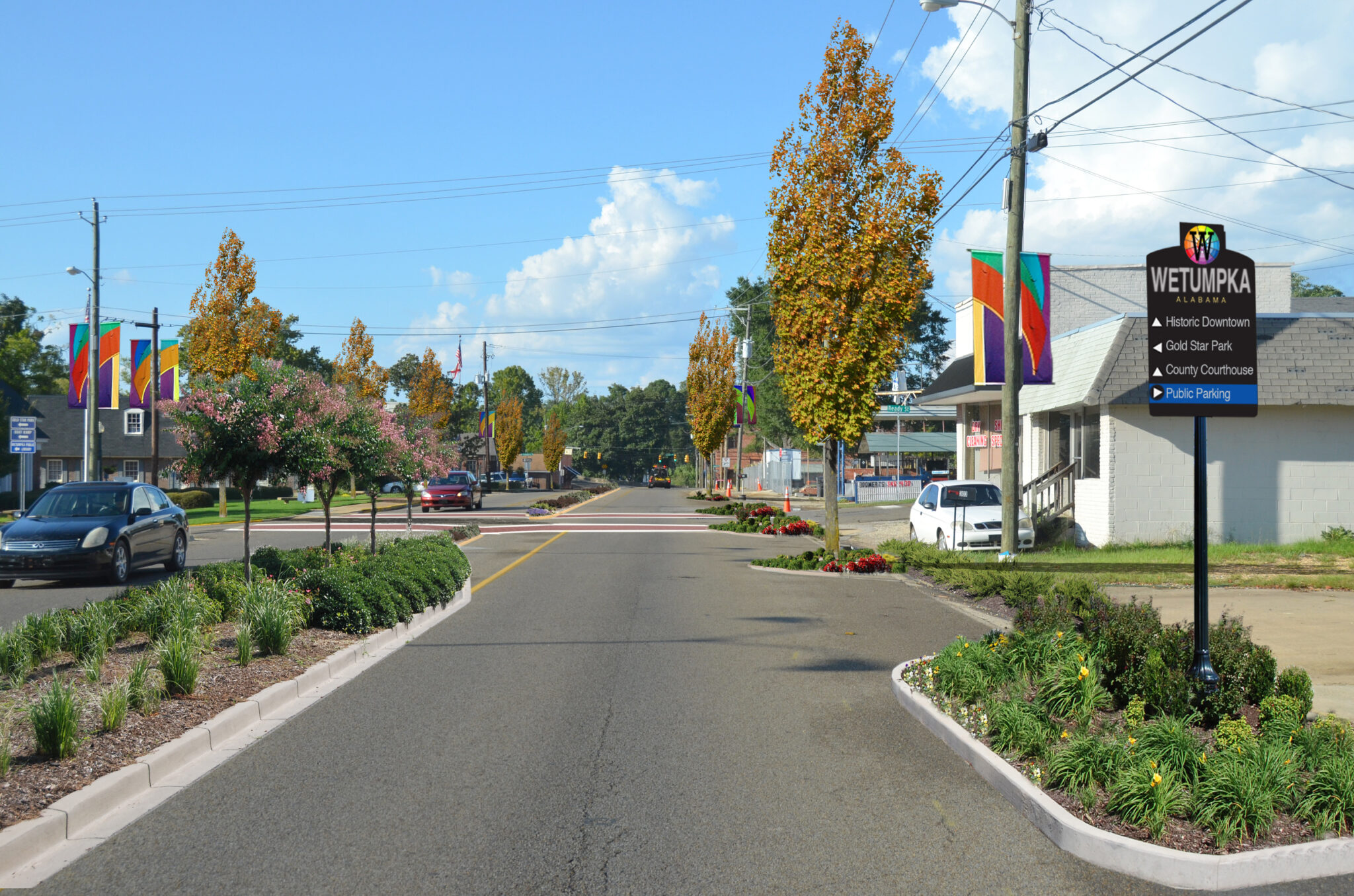 Wetumpka Downtown Streetscape GMC Network