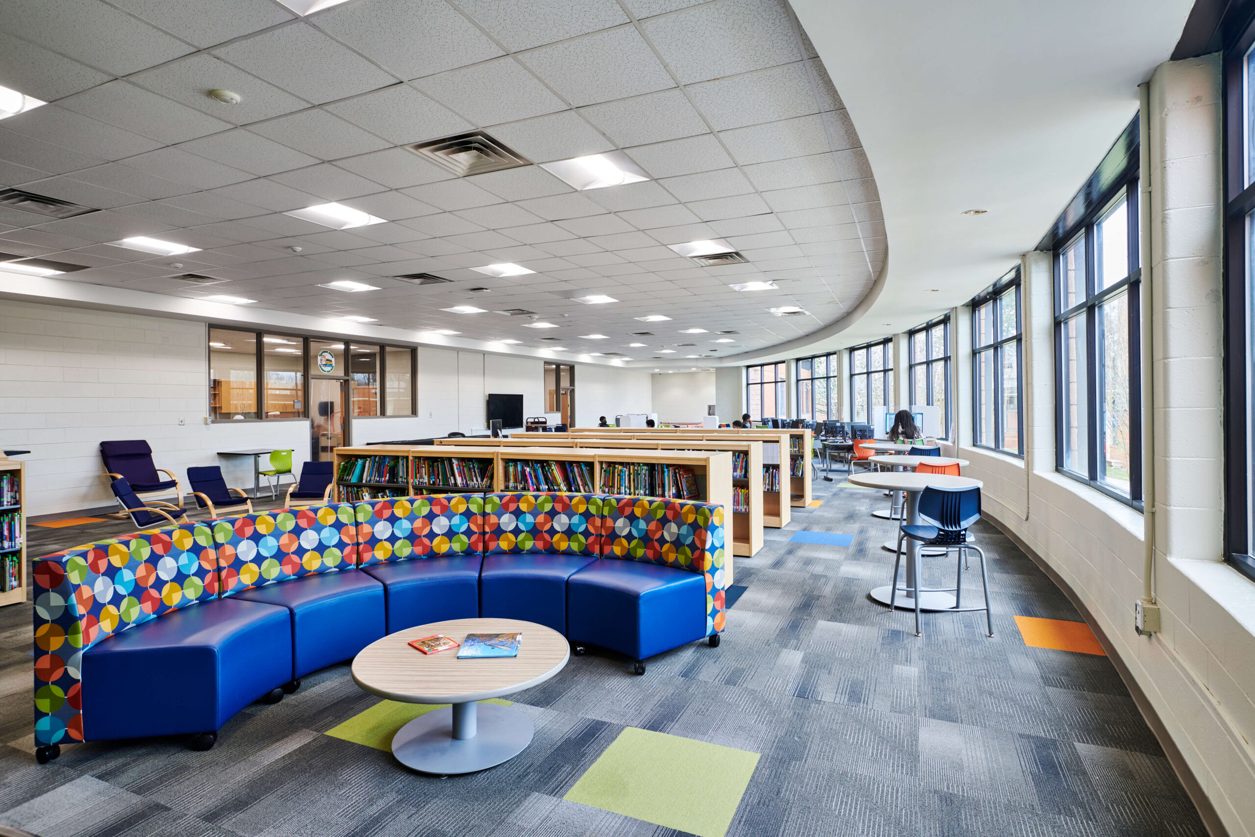 Emma Hutchinson Elementary School Library