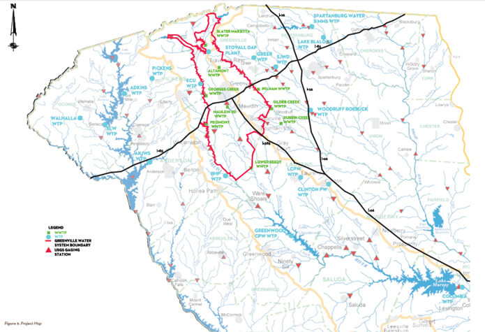 Greenville Water Resource Master Plan Map