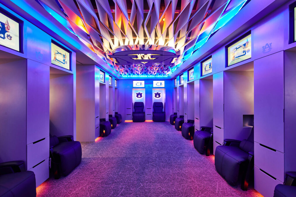 Picture of Auburn University Women's Basketball Locker Room Renovations - Goodwyn ...