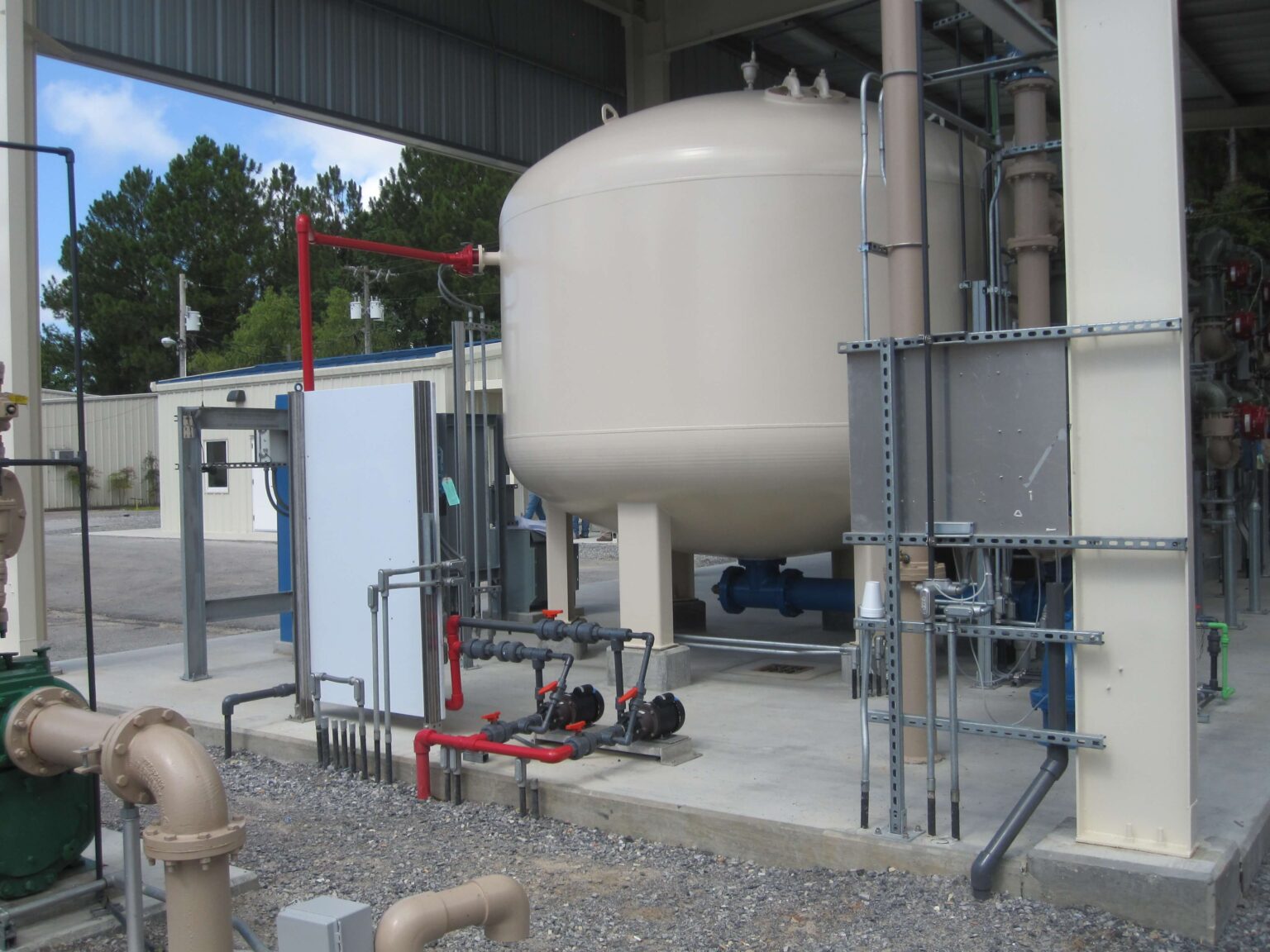 Gautier Ion Exchange Water Treatment Plant GMC Network