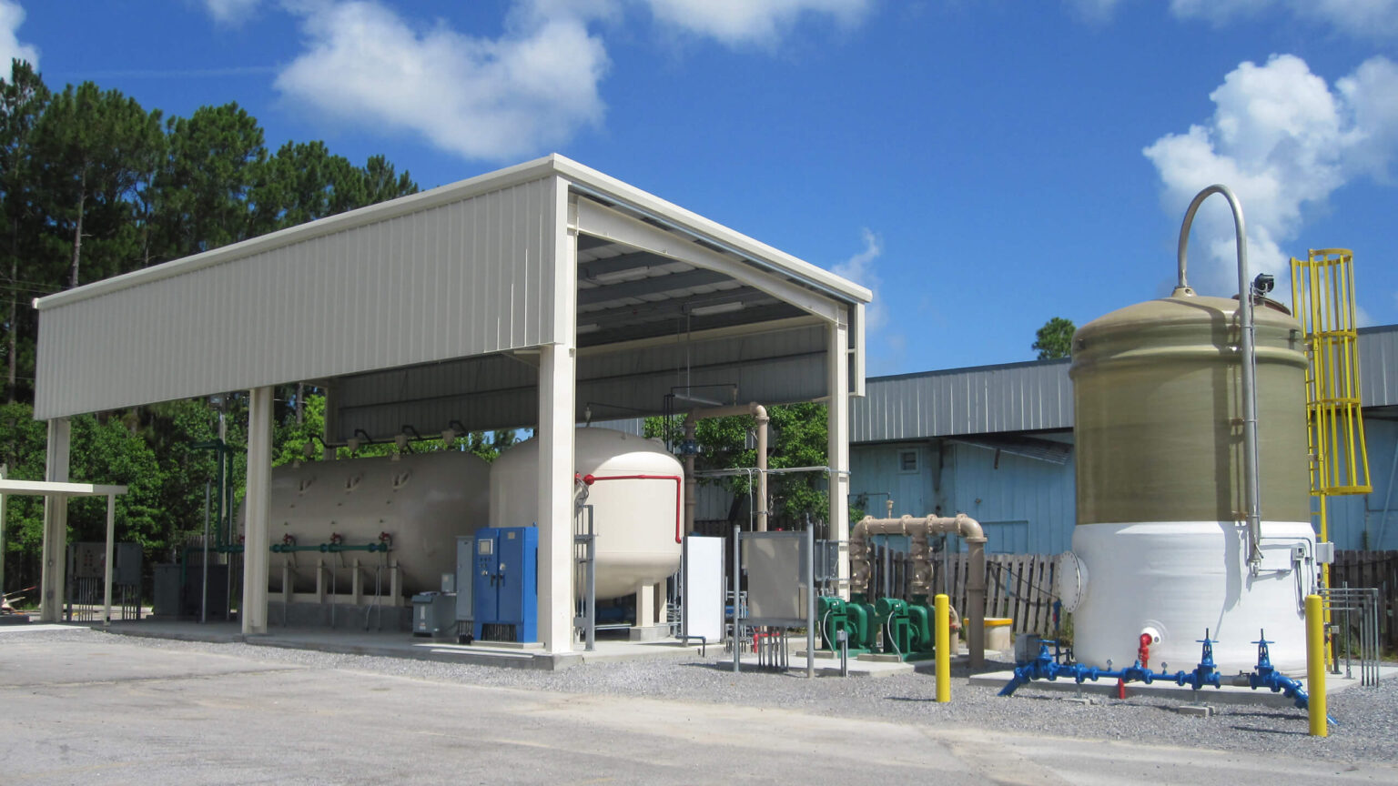 Gautier Ion Exchange Water Treatment Plant GMC Network