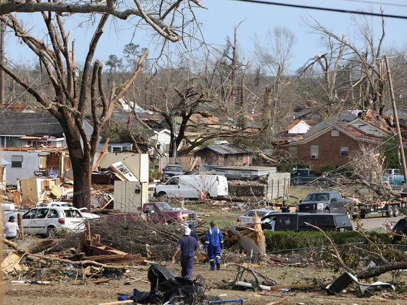restoring after the Newnan tornado