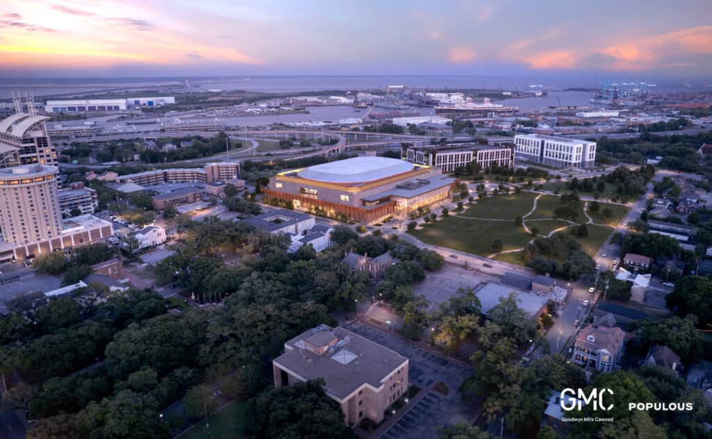 Mobile Arena rendering