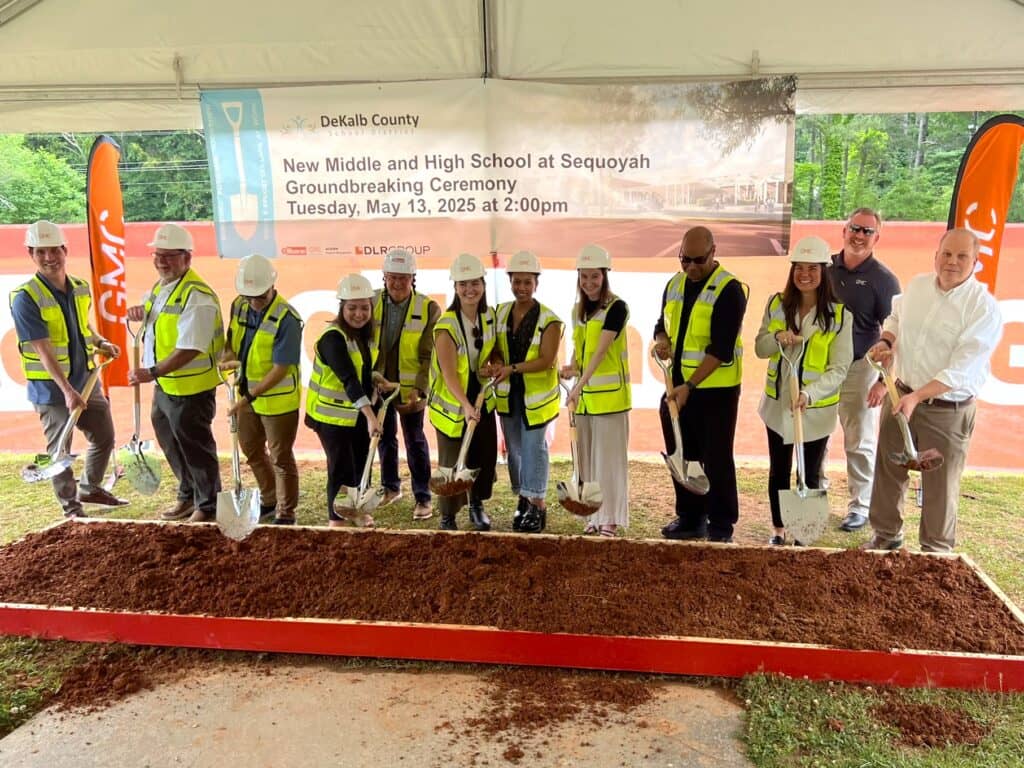 GMC joins Dekalb County School District to celebrate the groundbreaking for the new Middle and High school at Sequoyah.