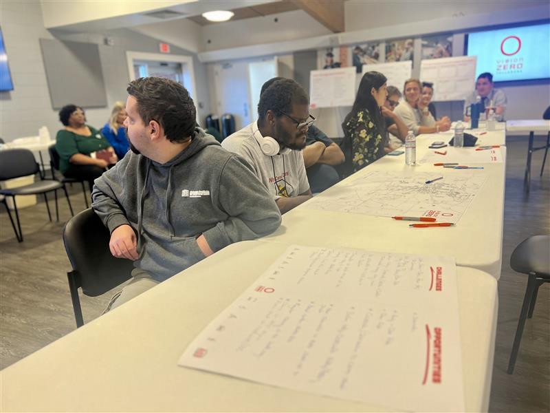 Vision Zero planning meeting at AIDB