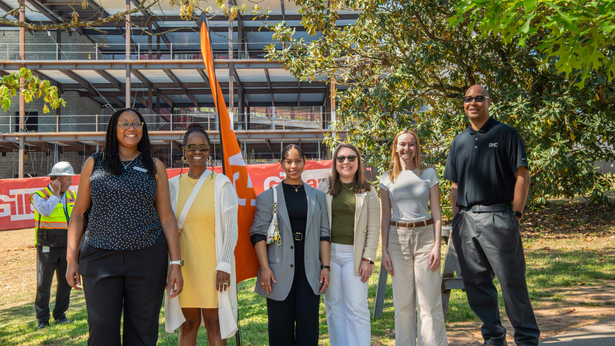 DeKalb County School District's New Sequoyah Middle and High School has officially reached another milestone, celebrating the final structural steel beam being placed on one of the school’s towers.