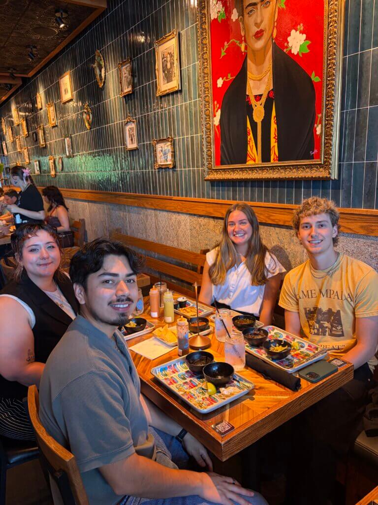 Intern Lunch Pic